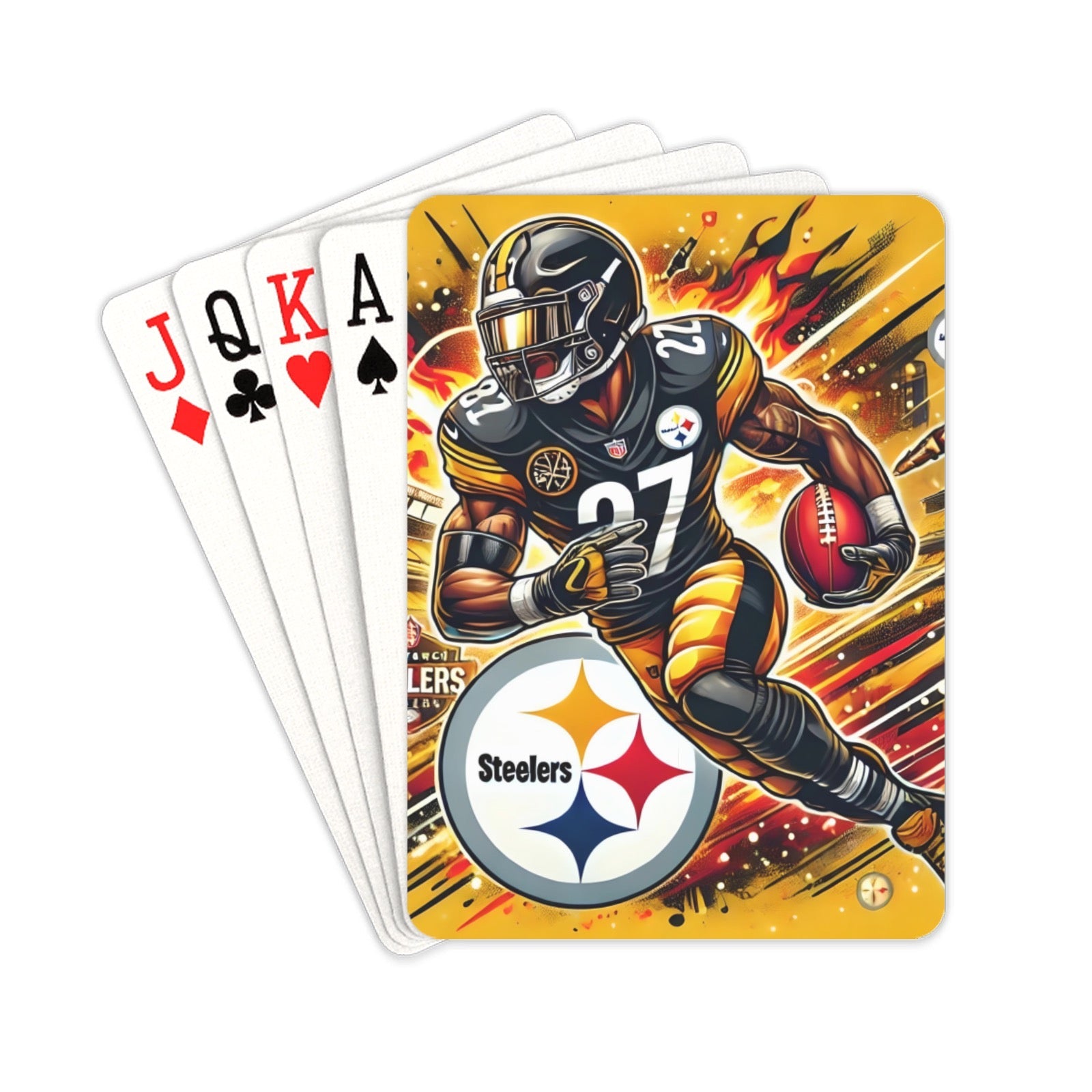 NFL Sports Team Inspired Playing Cards - Joyzzle Personalized Gifts