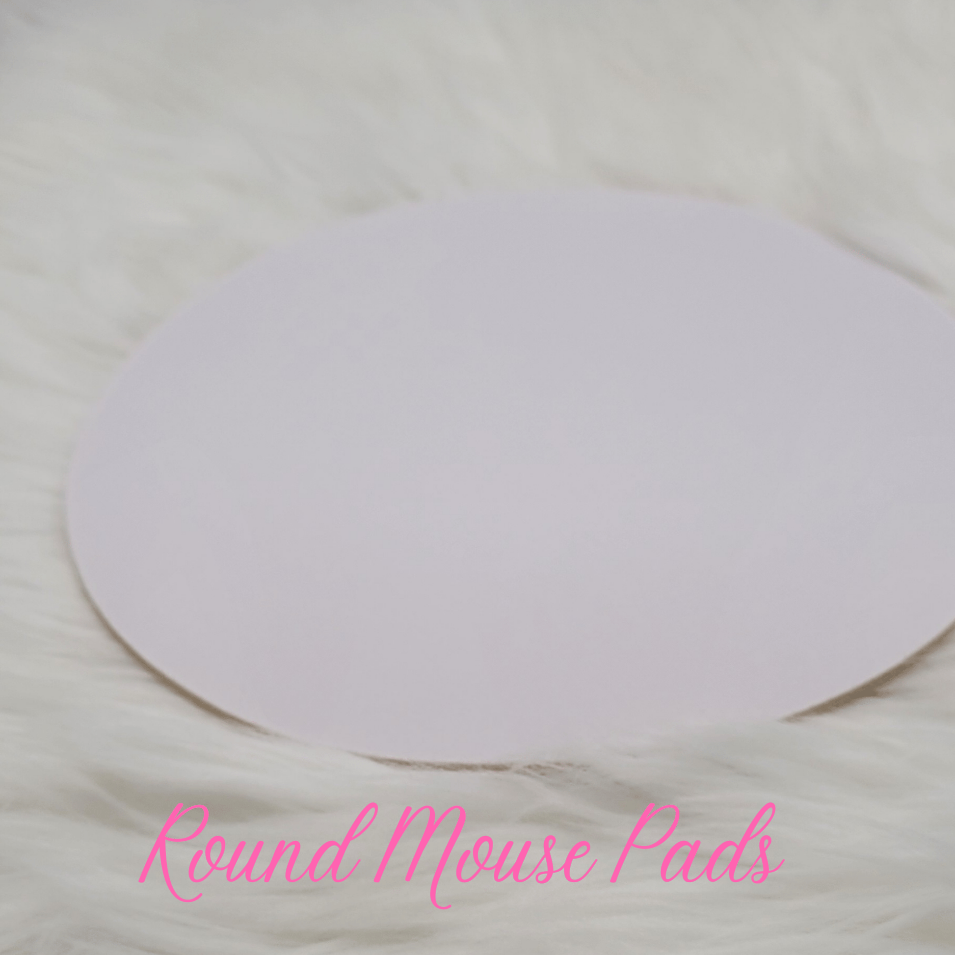 Round Blank Mouse Pads - Joyzzle Personalized Gifts