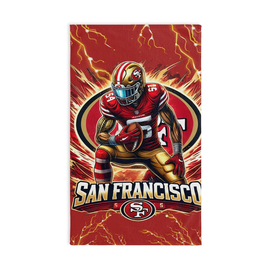 San Francisco 49ERS Hand Towel - Joyzzle Personalized Gifts