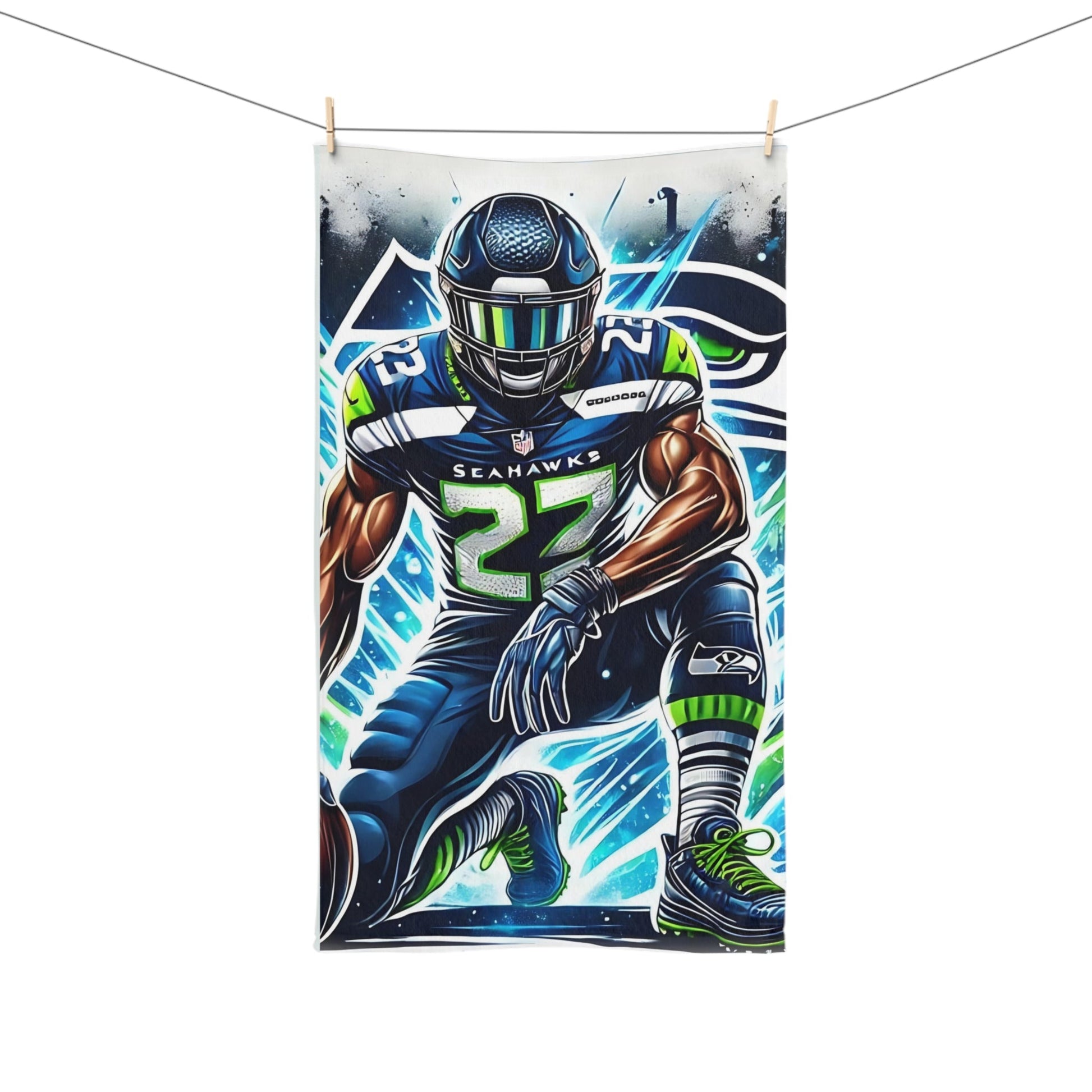 Seahawks Hand Towel - Joyzzle Personalized Gifts