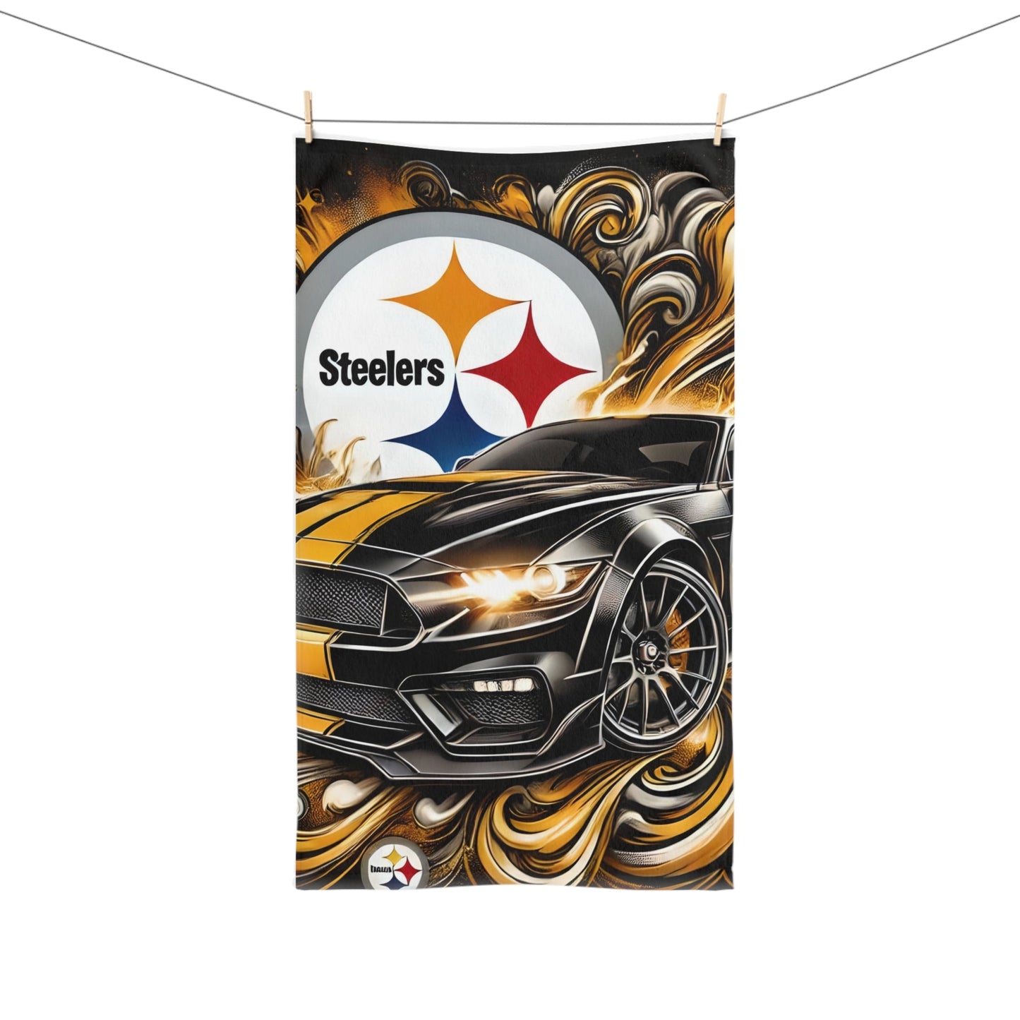 Steelers Hand Towel - Joyzzle Personalized Gifts